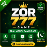 Zor777 Game Pakistan – latest real money gaming app download feature image